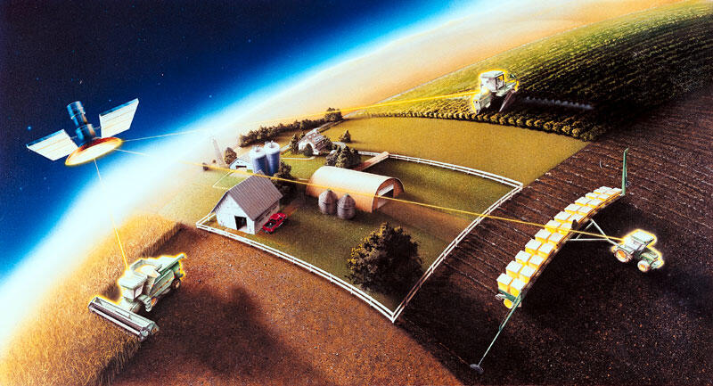 Tecnología Satelital en la Agricultura